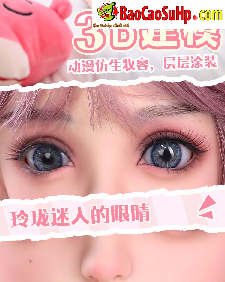 Búp bê tình dục Loli Masato tóc hồng ngây thơ dễ thương 1m1