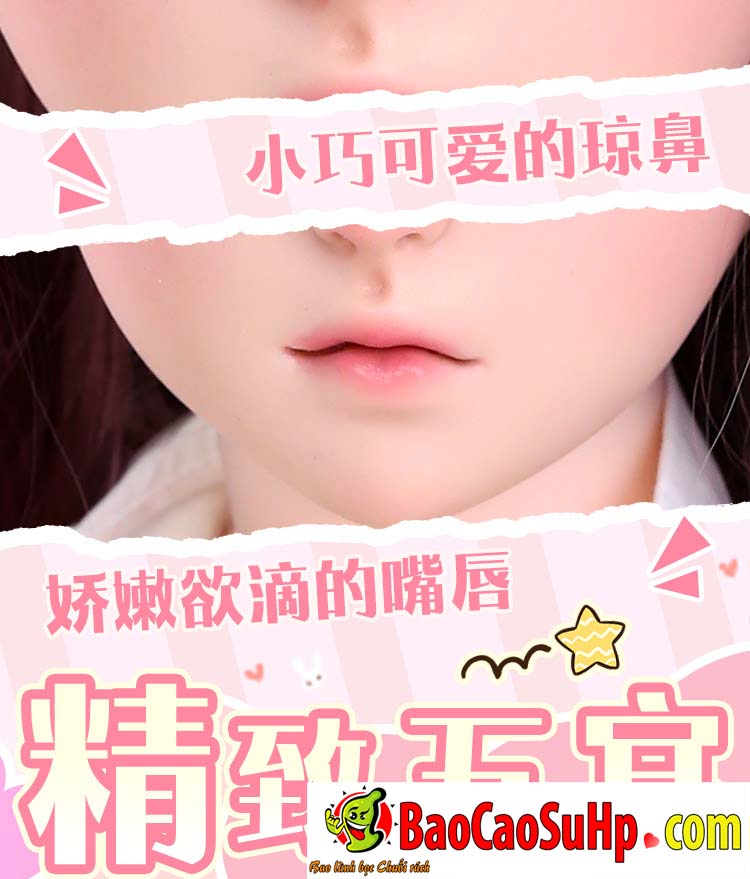 Búp bê tình dục Loli Masato tóc hồng ngây thơ dễ thương 1m1