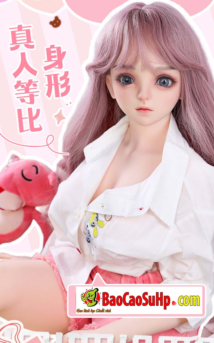 Búp bê tình dục Loli Masato tóc hồng ngây thơ dễ thương 1m1