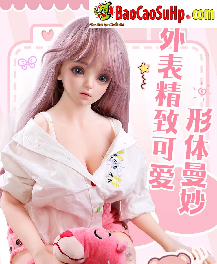 Búp bê tình dục Loli Masato tóc hồng ngây thơ dễ thương 1m1