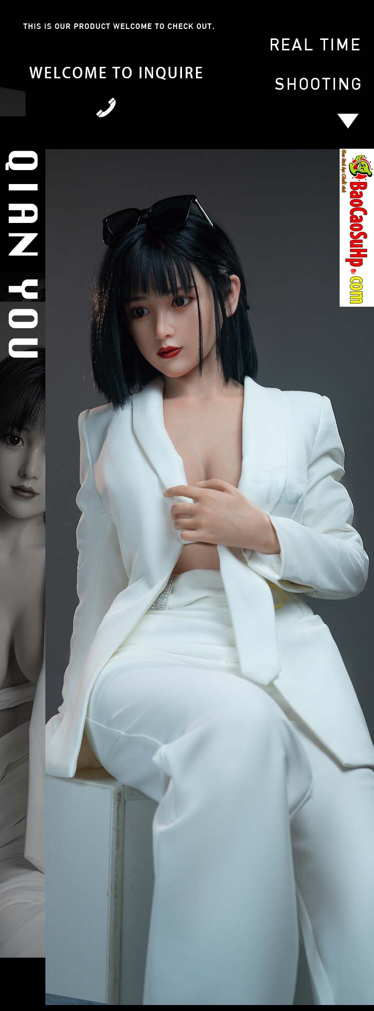 Búp bê tình dục Layla 1m58 quyến rũ Đầu Silicone thân TPE cao cấp Búp bê tình dục Layla 1m58 quyến rũ Đầu Silicone thân TPE cao cấp