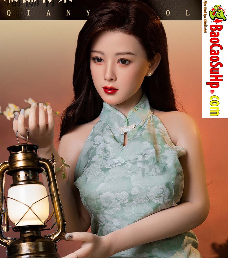 Búp bê tình dục cổ trang Nguyệt Hà 1m58 silicone mềm mại, nữ tính