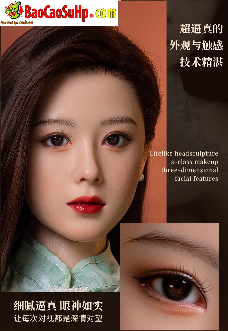 Búp bê tình dục Nguyệt Hà 1m58 cổ trang nữ tính mềm mại mua ngay