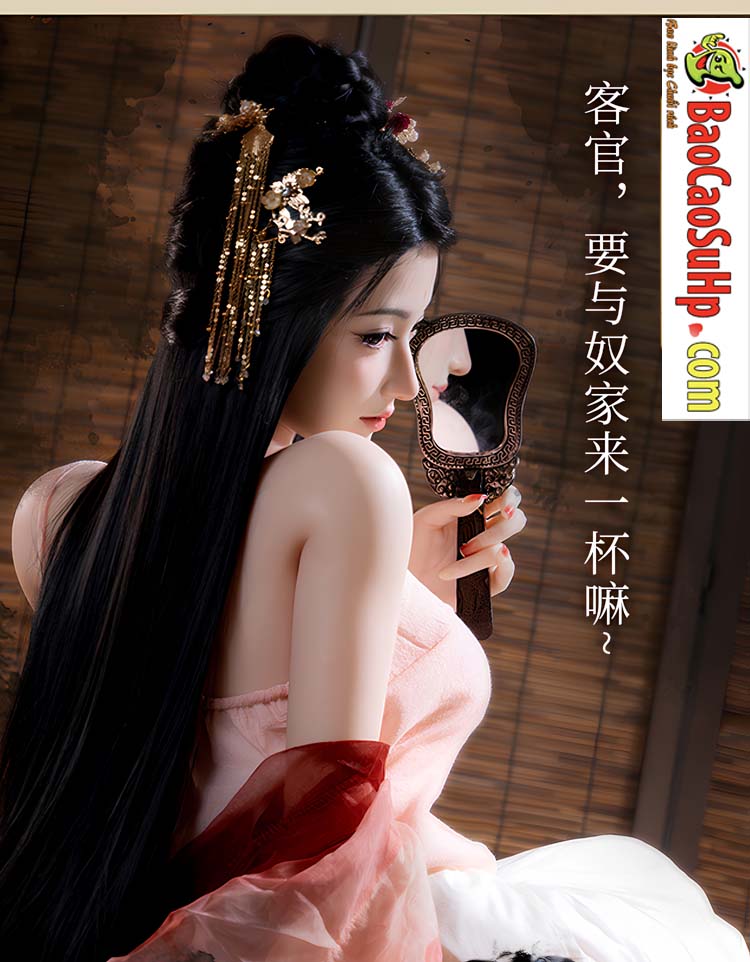 Búp bê silicone cổ trang 1m58 đẹp mê ly, chân thực, sang trọng Búp bê silicone cổ trang 1m58 đẹp mê ly, chân thực, sang trọng