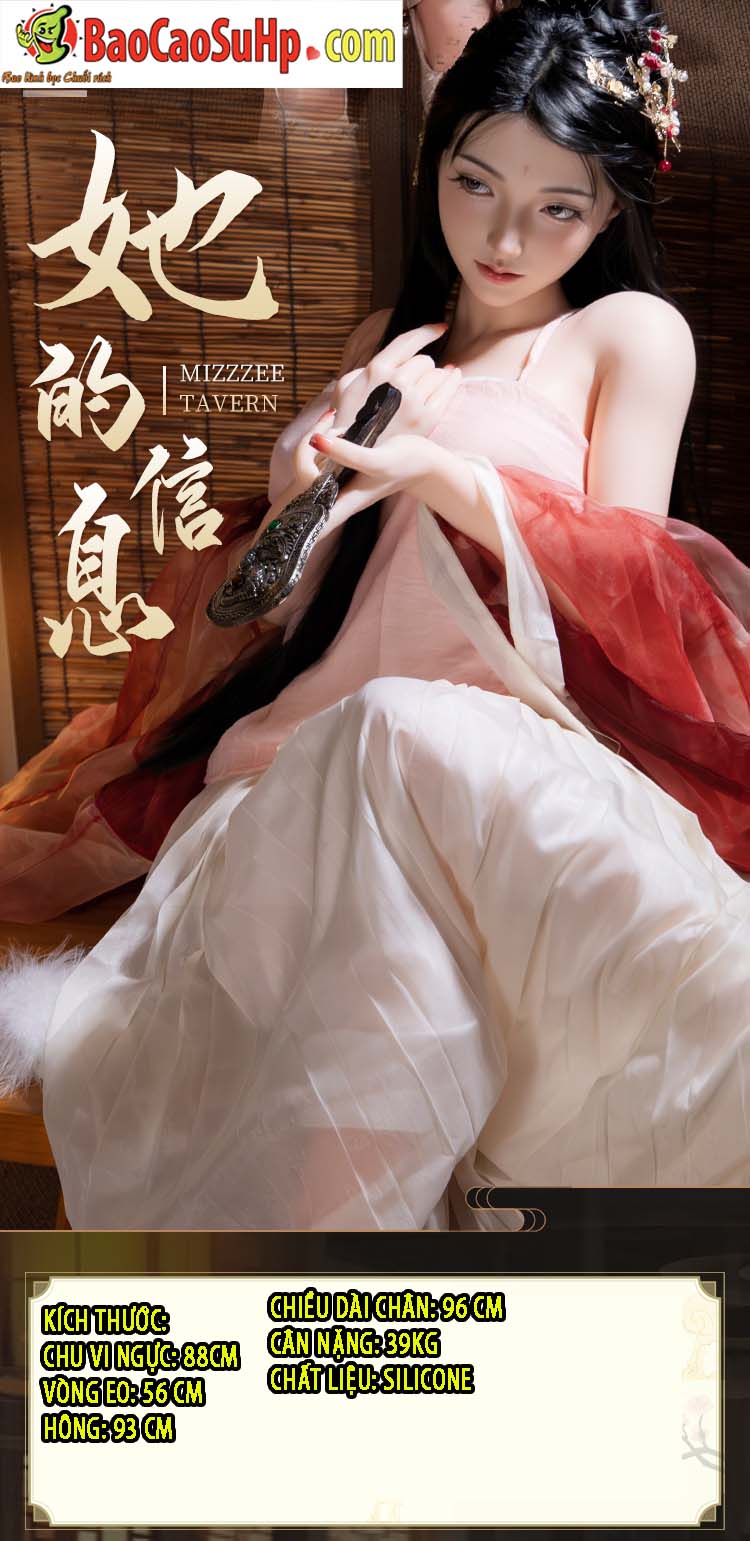 Búp bê silicone cổ trang 1m58 đẹp mê ly, chân thực, sang trọng Búp bê silicone cổ trang 1m58 đẹp mê ly, chân thực, sang trọng