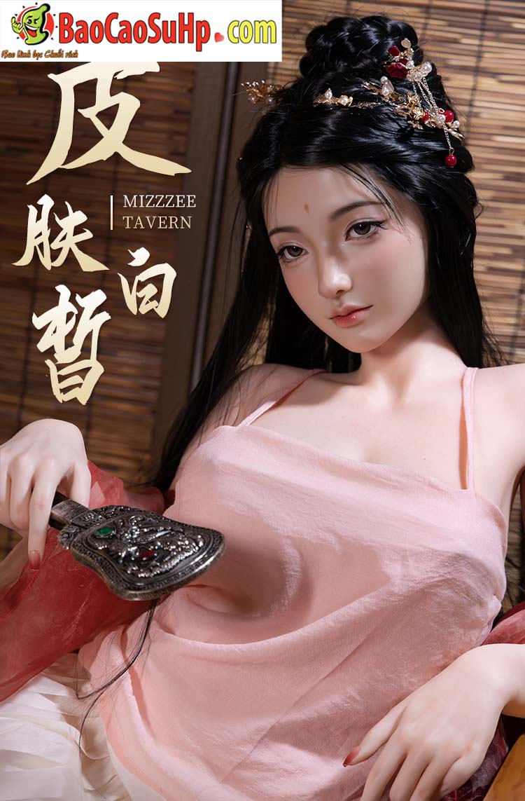 Búp bê silicone cổ trang 1m58 đẹp mê ly, chân thực, sang trọng Búp bê silicone cổ trang 1m58 đẹp mê ly, chân thực, sang trọng