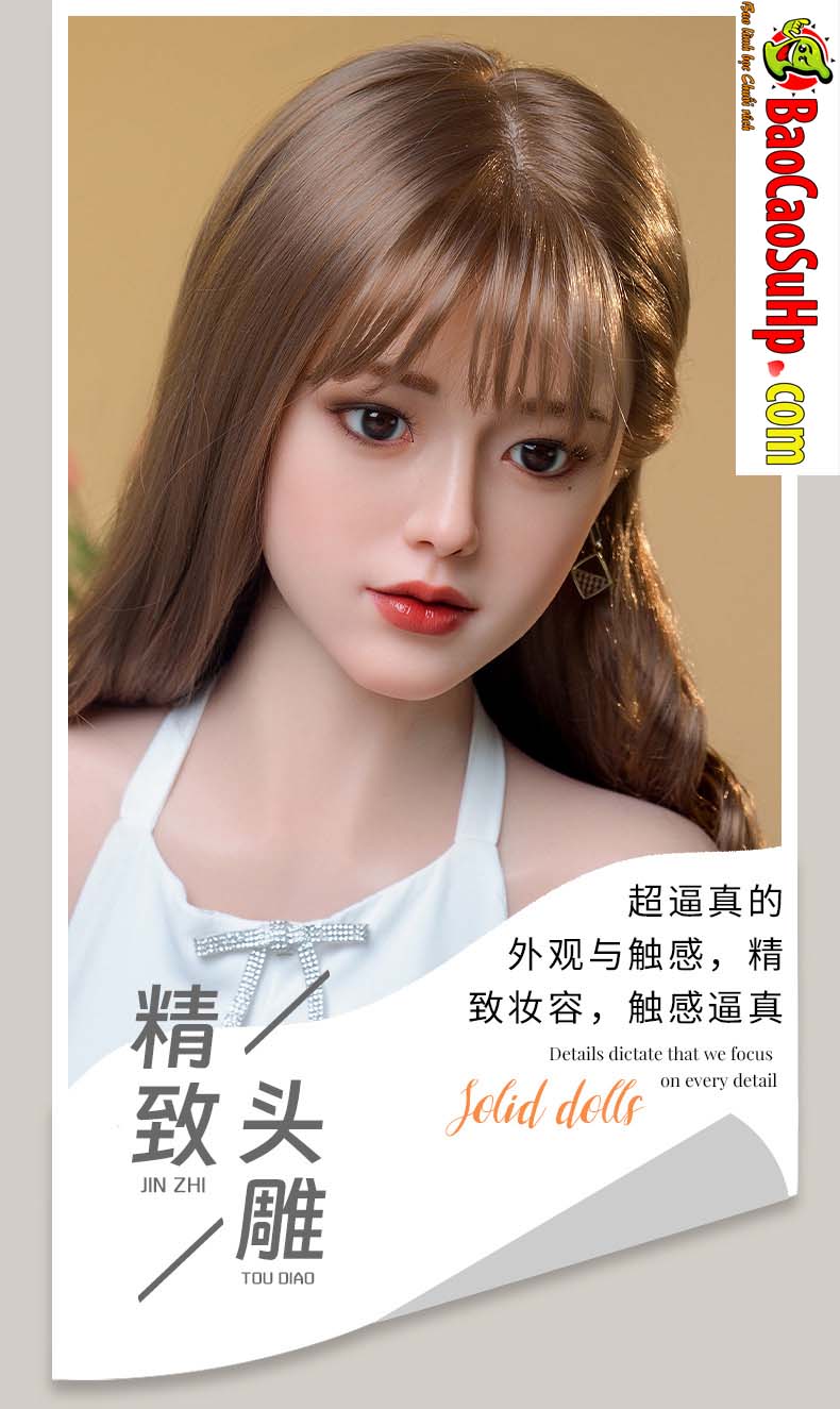 Búp bê cao cấp 1m58 silicone TPE đẹp mắt to môi dày hút khách