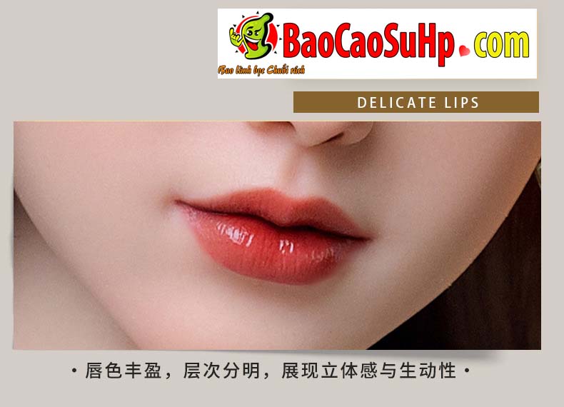 Búp bê cao cấp 1m58 silicone TPE đẹp mắt to môi dày hút khách