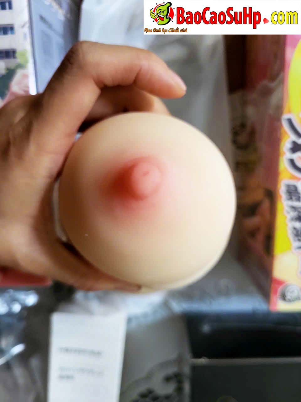  Sỉ Vú tự sướng cầm tay có lỗ âm đạo 2in1 Mizzzee Moriko độc đáo cho nam giới 600g hàng xách tay