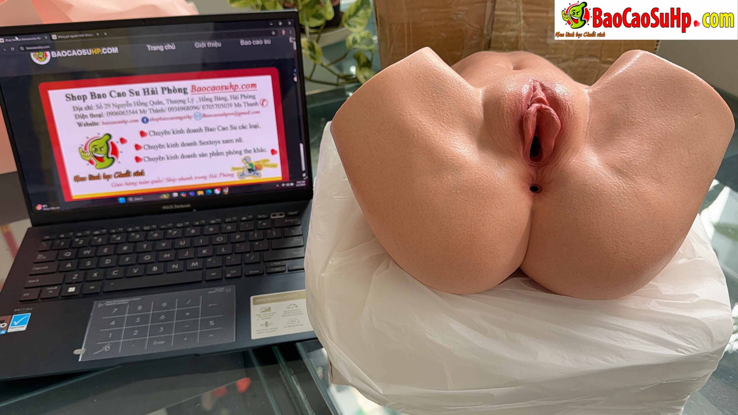 Mông giả Silicone nguyên khối LHG-009 Wilfred sexy mềm mại chân thực 6kg