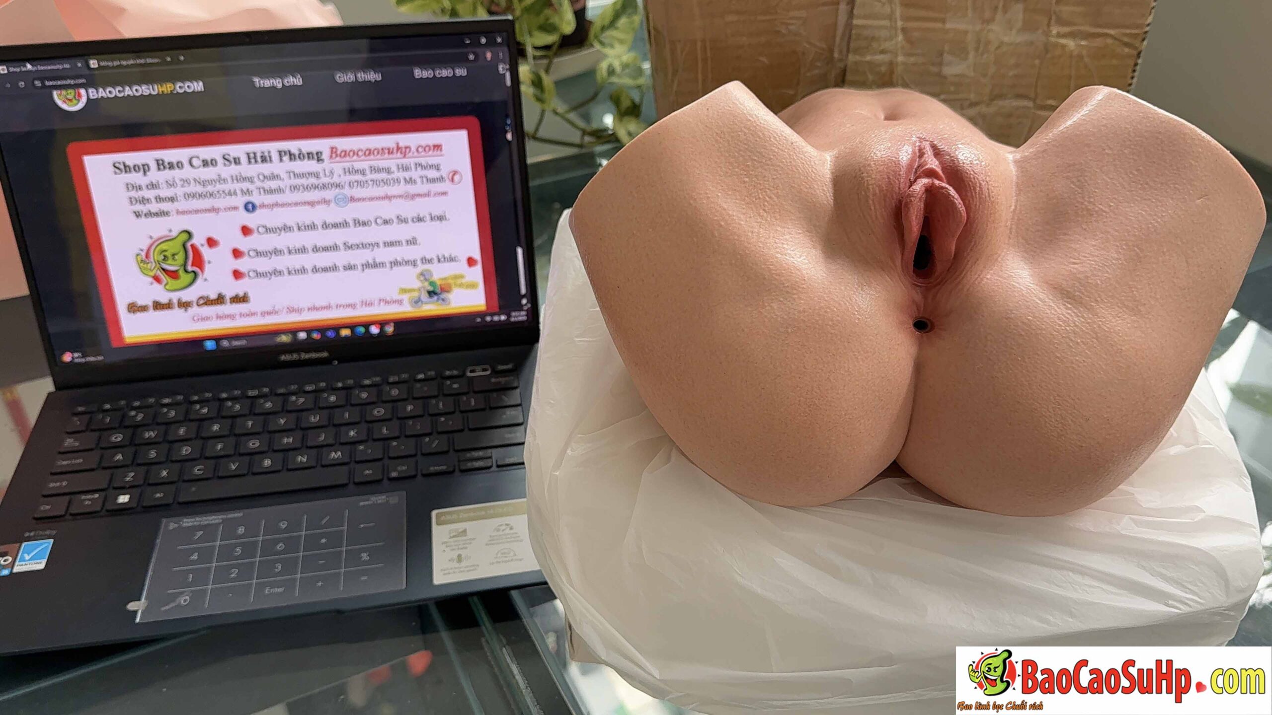 Mông giả Silicone nguyên khối LHG-009 Wilfred sexy mềm mại chân thực 6kg