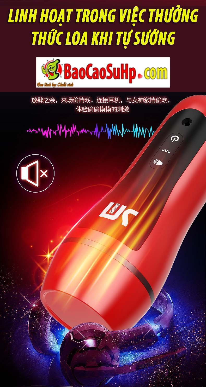 Cốc âm đạo SM Shaut nhỏ gọn thiết kế tiện lợi thủ dâm nam