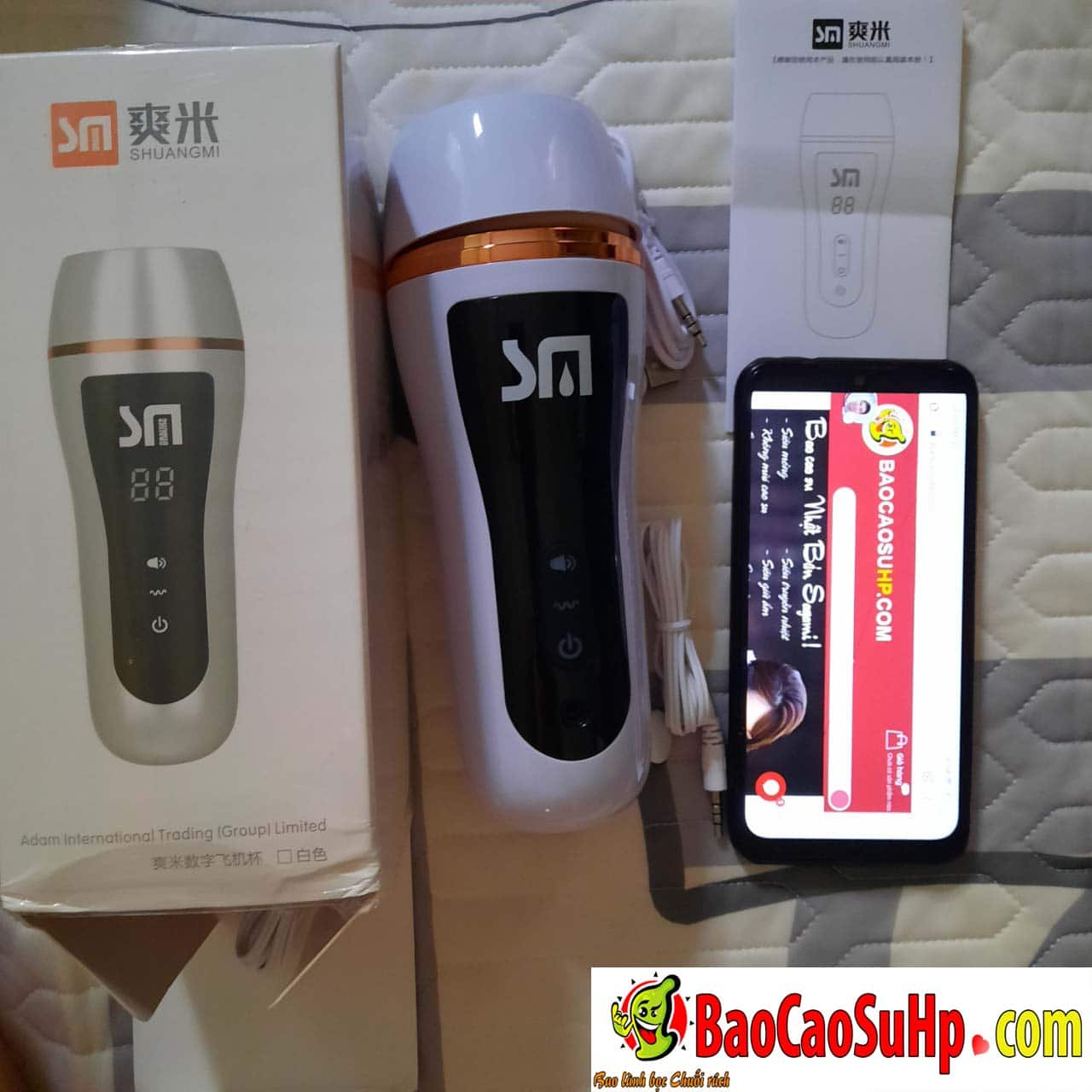 Cốc âm đạo SM Shaut nhỏ gọn thiết kế tiện lợi thủ dâm nam