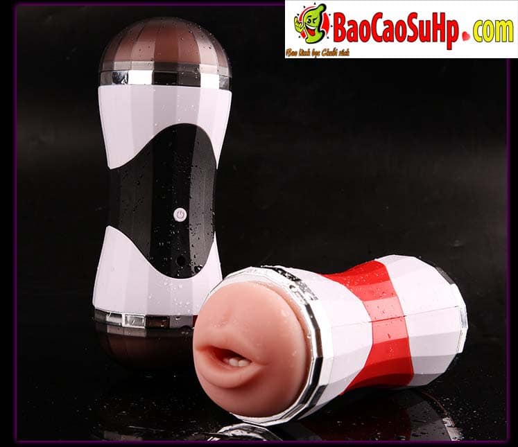 Cốc thủ dâm 2 đầu rung Mizzzee Double hole siêu mạnh kích thích