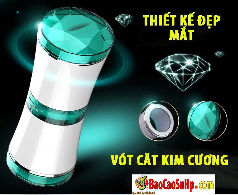 Cốc âm đạo Fox 2 đầu tiện lợi sang trọng kích thích mạnh mẽ