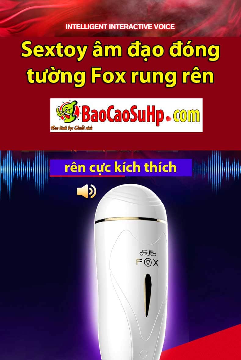 Sextoy âm đạo Fox Ranger đóng tường đỉnh cao trải nghiệm sướng Sextoy âm đạo Fox Ranger đóng tường đỉnh cao trải nghiệm sướng