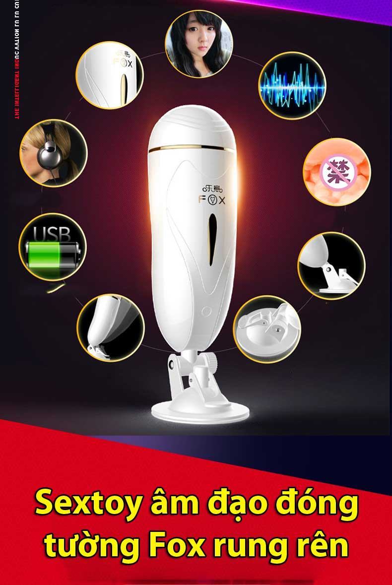 Sextoy âm đạo Fox Ranger đóng tường đỉnh cao trải nghiệm sướng Sextoy âm đạo Fox Ranger đóng tường đỉnh cao trải nghiệm sướng