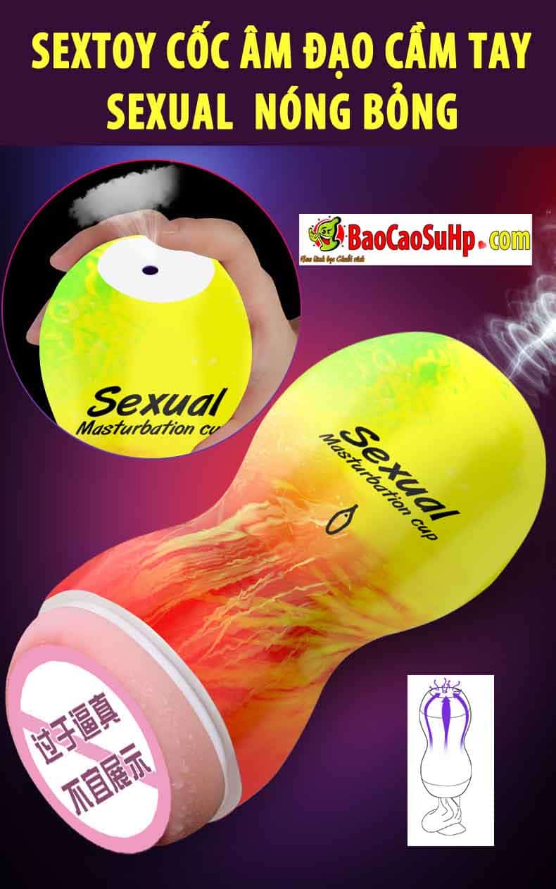 Sextoy cầm tay kích thích nóng bỏng tăng khoái cảm