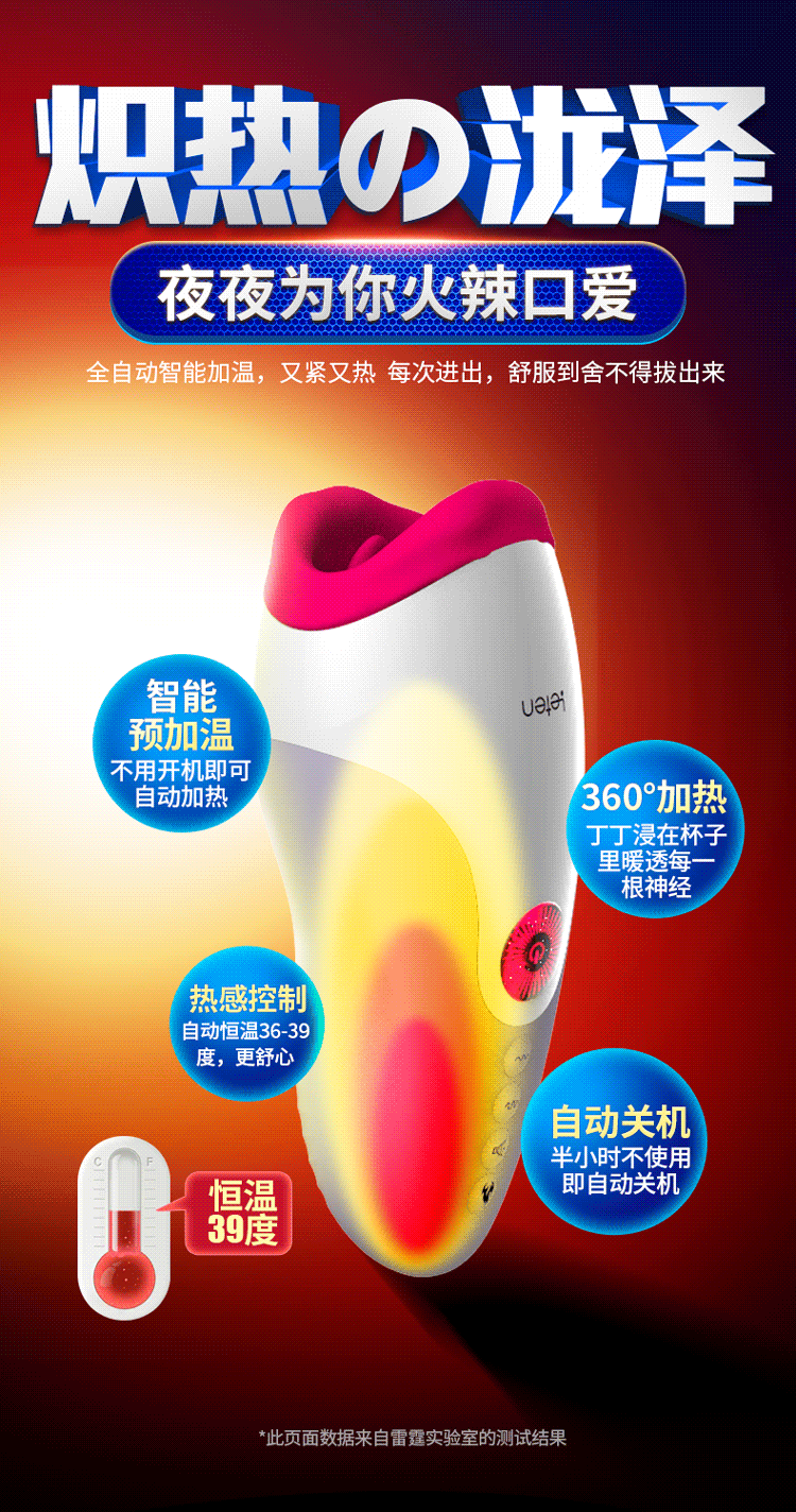 Sextoy miệng bú rung Leten Desire II Red Lips siêu thực