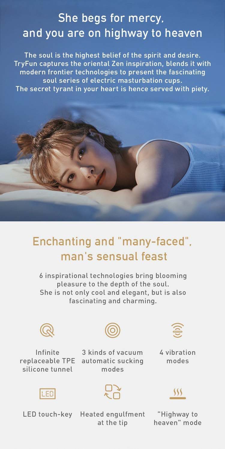 TRYFUN TR001 Cốc âm đạo Nhật Bản đa năng chất liệu cao cấp