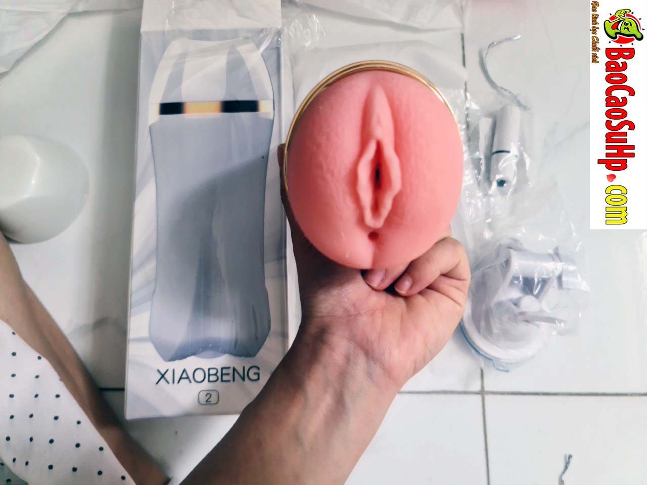 Cốc âm đạo Jiuai nhỏ gọn, rung cực mạnh, trải nghiệm sướng tận đỉnh