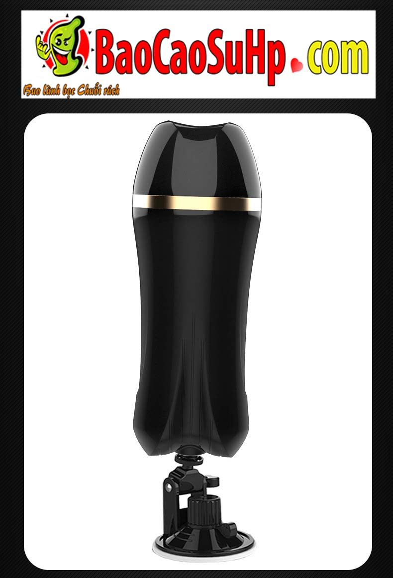 Cốc âm đạo Jiuai nhỏ gọn, rung cực mạnh, trải nghiệm sướng tận đỉnh