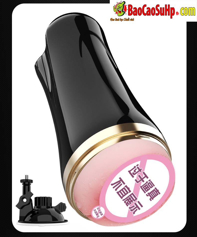Cốc âm đạo Jiuai nhỏ gọn, rung cực mạnh, trải nghiệm sướng tận đỉnh