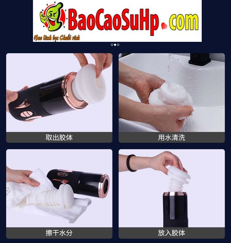 Cốc thủ dâm Mizzzee GunZ hút co bóp mạnh mẽ, nhỏ gọn Cốc thủ dâm Mizzzee GunZ hút co bóp mạnh mẽ, nhỏ gọn