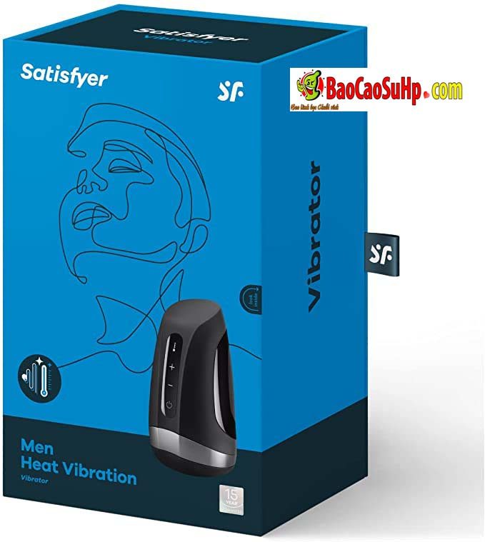 Cốc thủ dâm Mỹ cao cấp phát nhiệt rung mạnh Men Heat Satisfyer Cốc thủ dâm Mỹ cao cấp phát nhiệt rung mạnh Men Heat Satisfyer