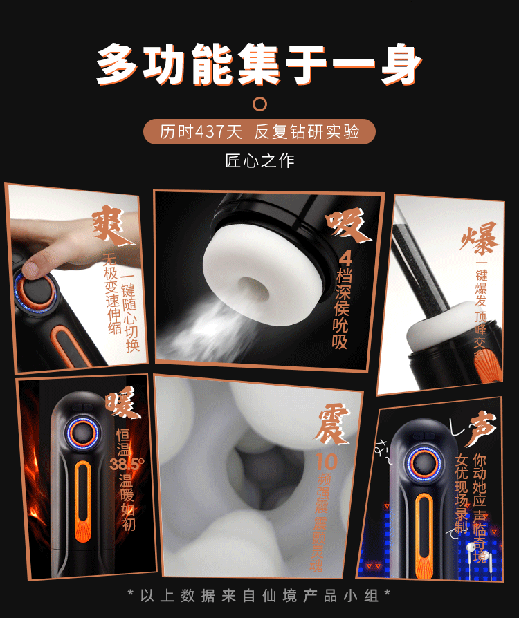 Cốc thủ dâm Duchen Wonderland Adventurer Cup thụt giật mạnh mẽ, sướng tuyệt đỉnh