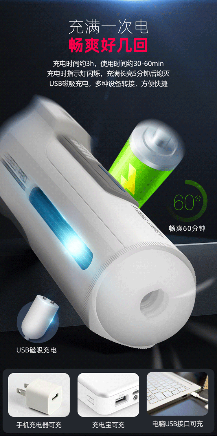 Cốc thủ dâm tự động Leten Thunder Storm III V2 A380 – Phát nhiệt, mạnh mẽ, tăng khoái cảm