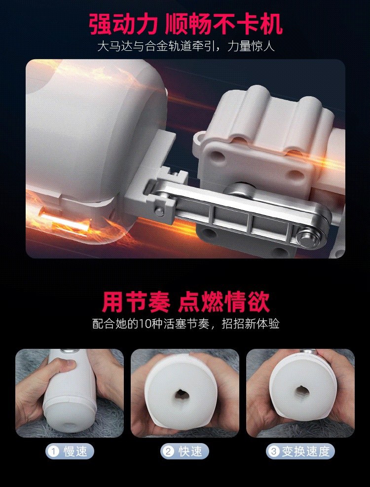 Cốc thủ dâm tự động Leten Thunder Storm III V2 A380 – Phát nhiệt, mạnh mẽ, tăng khoái cảm