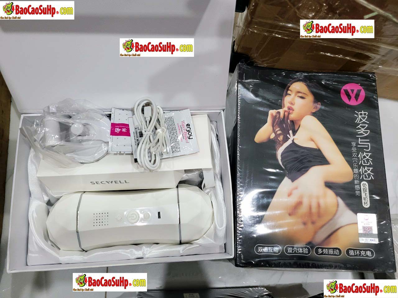 Cốc Thủ Dâm Rung Bodo 2 Đầu Miệng Âm Đạo - Cảm Giác Thật