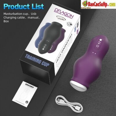 Black Dragon thiết bị thủ dâm nhỏ gọn máy tập luyện nam giới tiện lợi