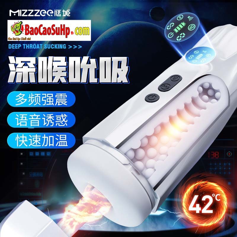 Cốc Thủ Dâm Nam Mizzzee GT50 Hút Rung Tự Sướng Cực Đã