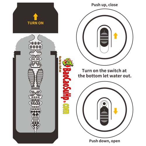 Cốc thủ dâm Lovetoy Brew USA, siêu thực, kích thích mạnh mẽ