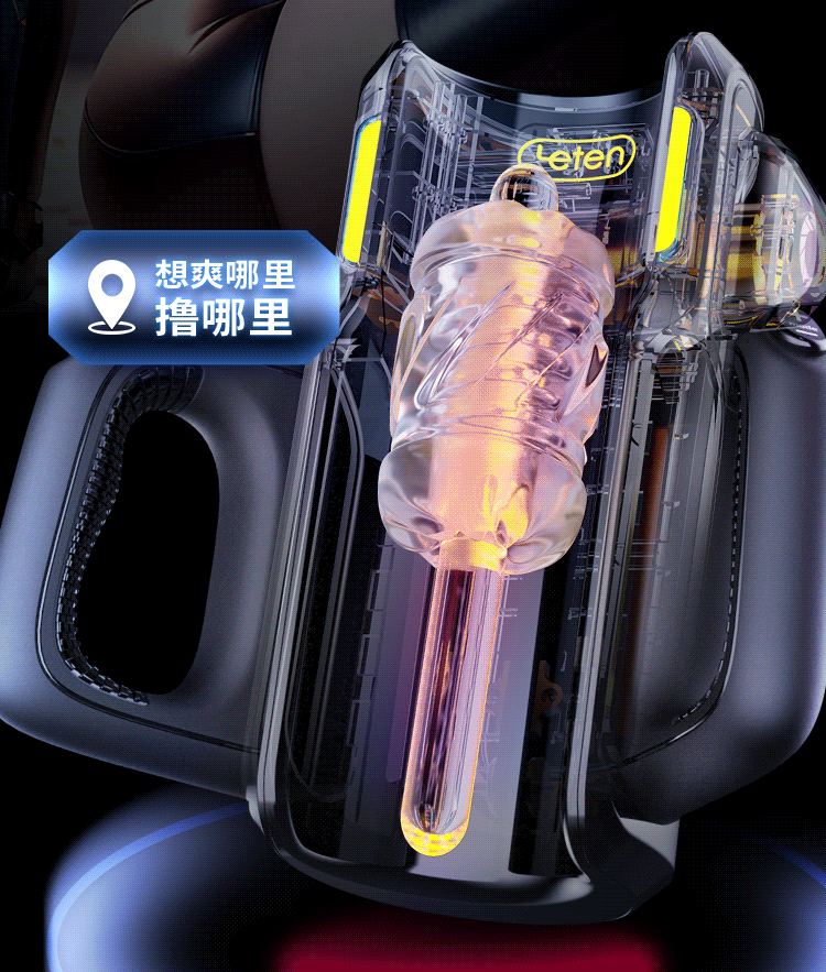 Máy thủ dâm tự động Leten Pro VI thụt giật cao cấp siêu thực
