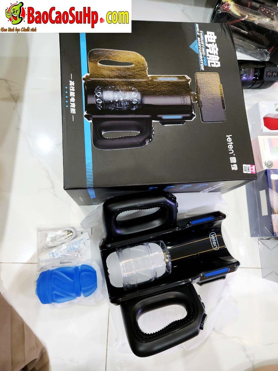 Máy thủ dâm Leten cao cấp Pro VI thụt giật tự động, công nghệ mới