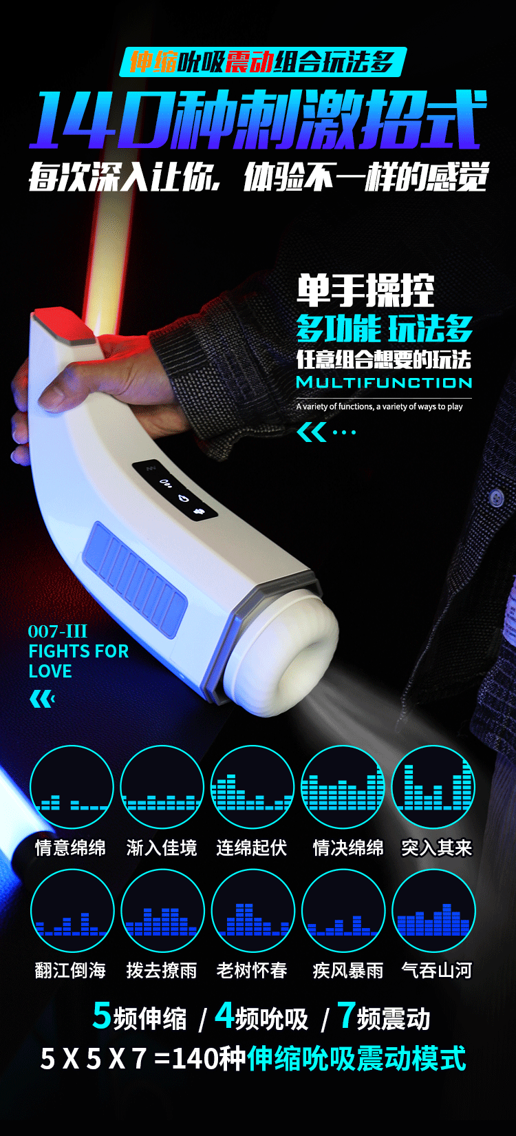 Sextoy mút rung Mengma HGOD007-Ⅲ âm đạo rung sưởi ấm kích thích Sextoy mút rung Mengma HGOD007-Ⅲ âm đạo rung sưởi ấm kích thích