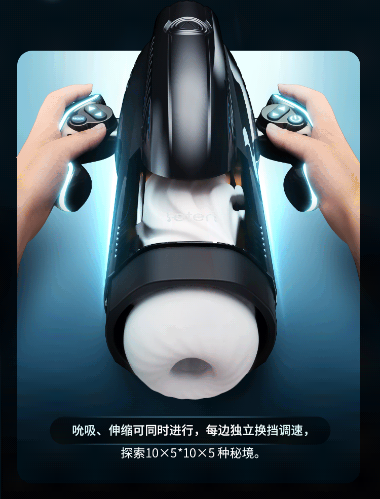 Cốc thủ dâm Leten Thunder Storm Bermuda hút xoáy nóng kích thích