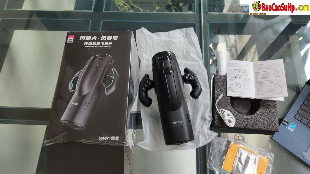 Cốc thủ dâm Leten Thunder Storm Bermuda hút xoáy nóng kích thích