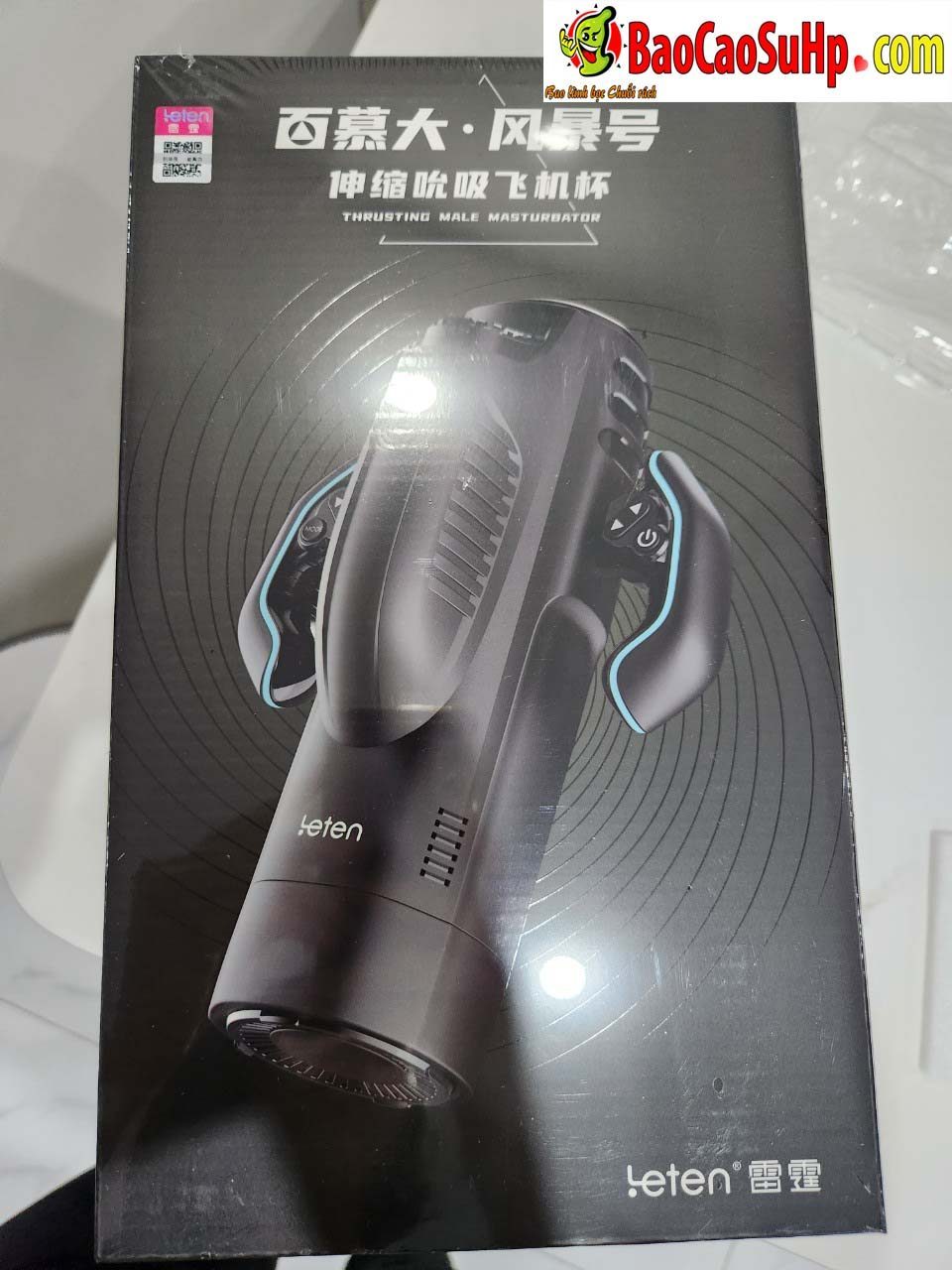 Cốc thủ dâm Leten Thunder Storm Bermuda hút xoáy nóng kích thích