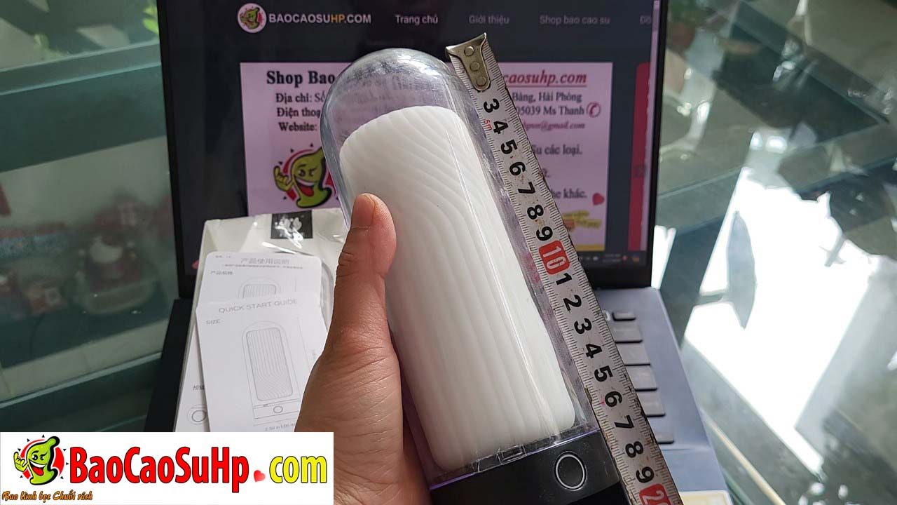 Cốc thủ dâm xoắn bi Shande S458 làm ấm Eagle cage cao cấp