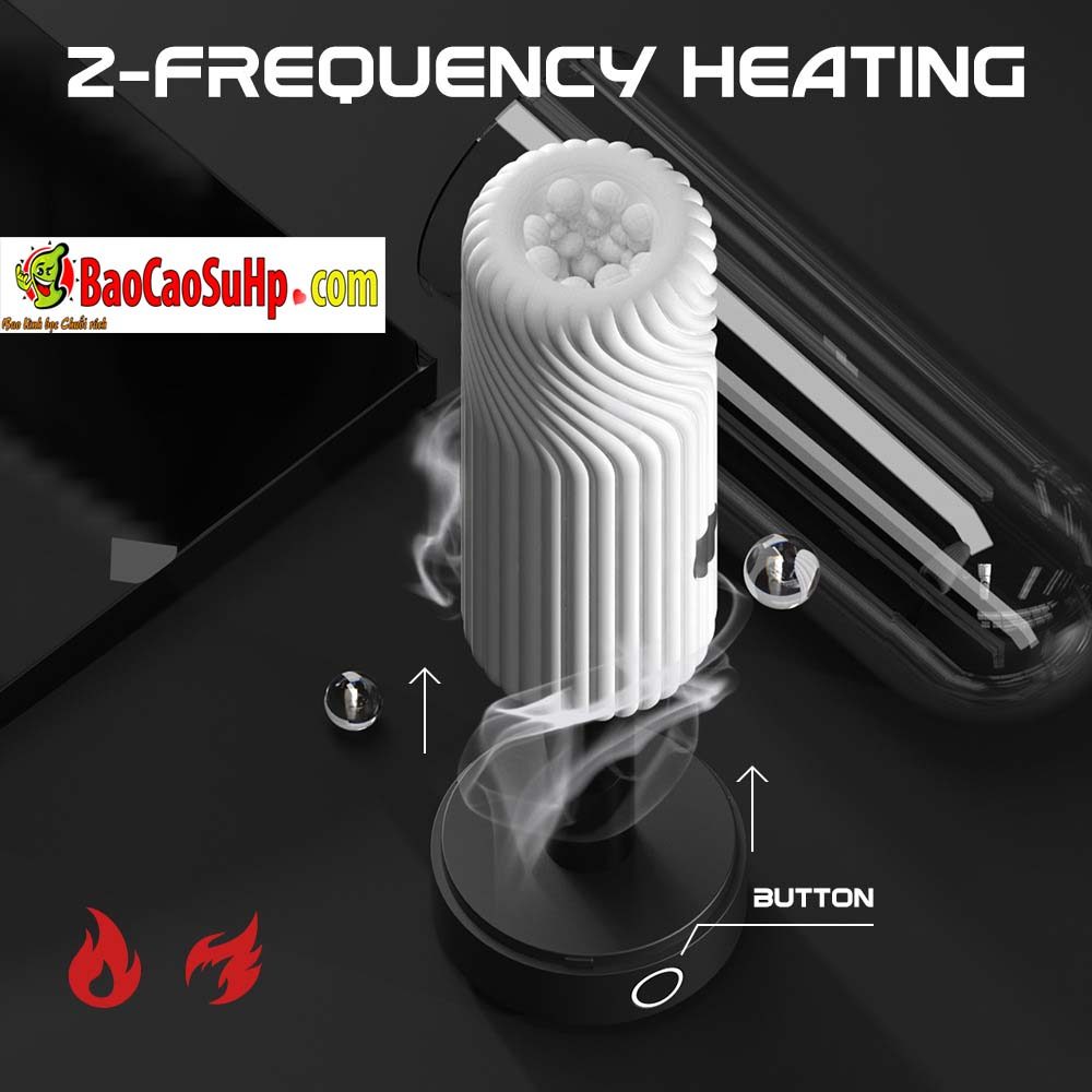 Cốc thủ dâm xoắn bi Shande S458 làm ấm Eagle cage cao cấp