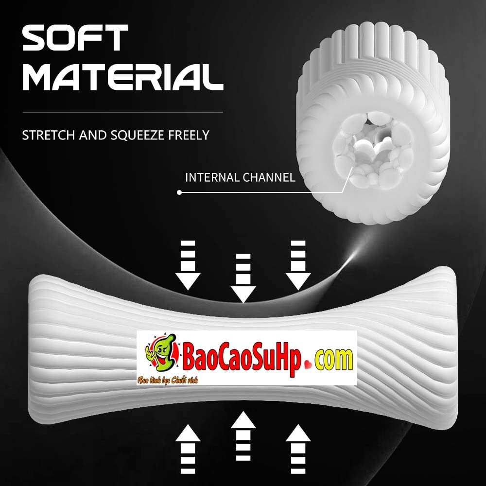 Cốc thủ dâm xoắn bi Shande S458 làm ấm Eagle cage cao cấp