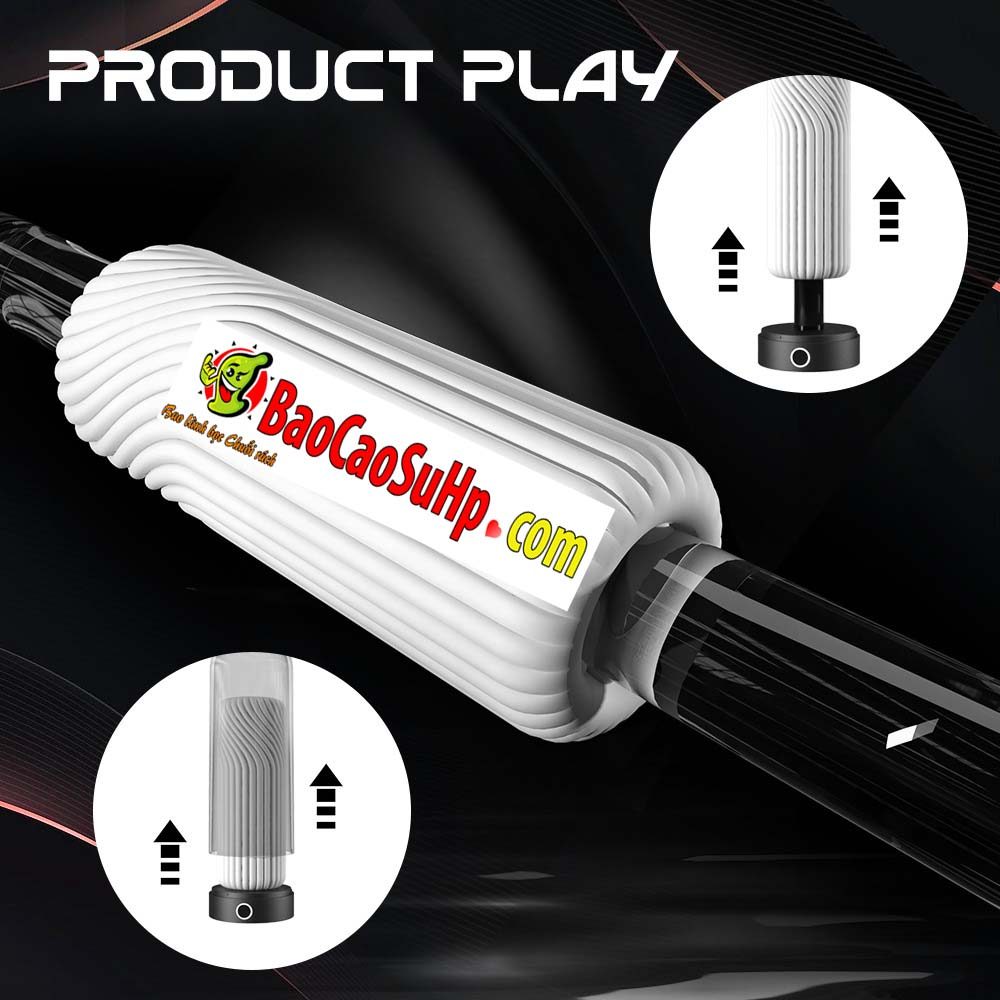 Cốc thủ dâm xoắn bi Shande S458 làm ấm Eagle cage cao cấp