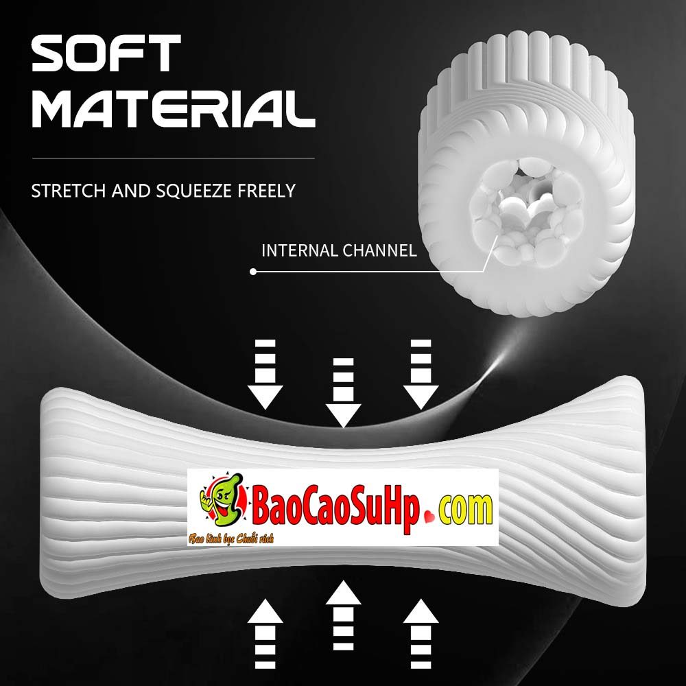 Cốc thủ dâm xoắn bi Shande S458 làm ấm Eagle cage cao cấp