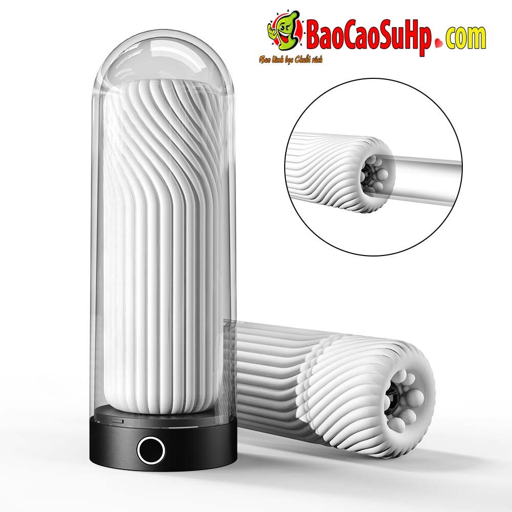 Cốc thủ dâm xoắn bi Shande S458 làm ấm Eagle cage cao cấp