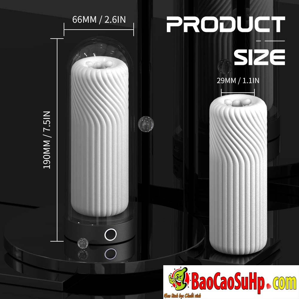 Cốc thủ dâm xoắn bi Shande S458 làm ấm Eagle cage cao cấp