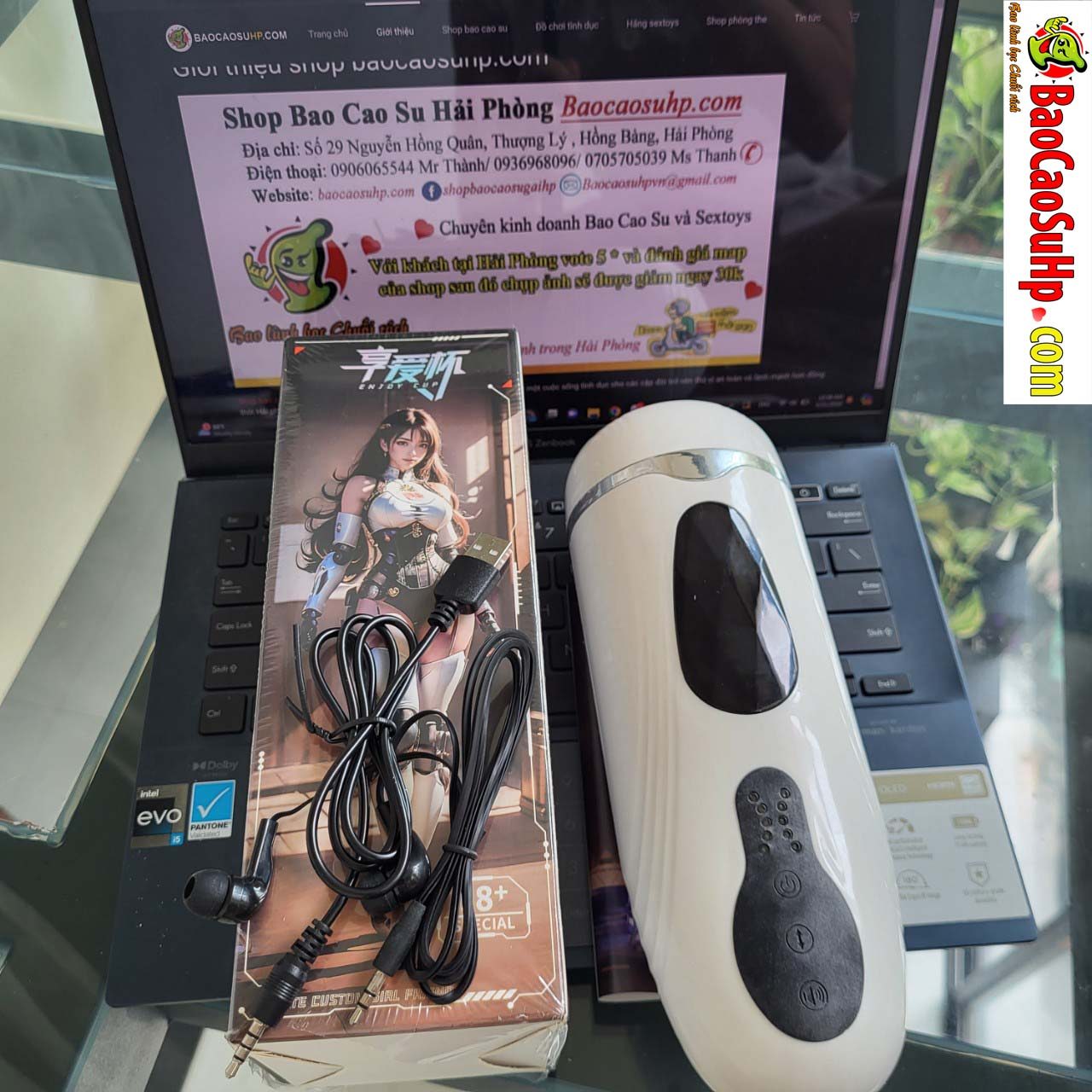 Cốc thủ dâm Mizzzee ROBOGIRL nhỏ gọn tự động kích thích mạnh